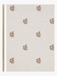 John Lewis Ariana Embroidered Pair Lined Pencil Pleat Curtains - thumbnail 3