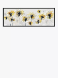 John Lewis Green Lili 'Fields Of Gold' Framed Canvas Print, 44 x 124cm, Yellow/Multi - thumbnail 1