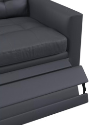 John Lewis Draper II Motion Large 3 Seater Leather Sofa, Light Leg - thumbnail 6