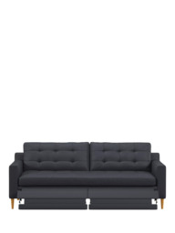 John Lewis Draper II Motion Large 3 Seater Leather Sofa, Light Leg - thumbnail 5