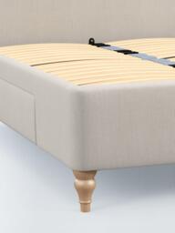John Lewis Alice 2 Drawer Upholstered Bed Frame, Double - thumbnail 4