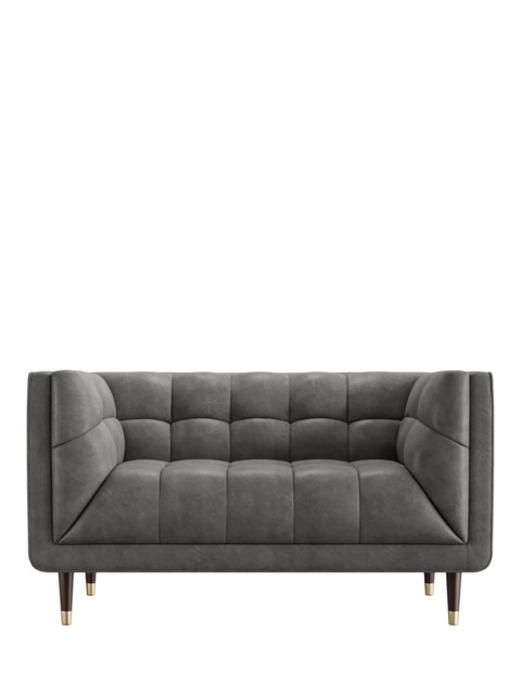 At The Helm Grace Small 2 Seater Leather Sofa - image 1
