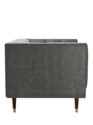 At The Helm Grace Small 2 Seater Leather Sofa - thumbnail 5