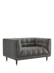 At The Helm Grace Small 2 Seater Leather Sofa - thumbnail 4