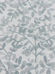 John Lewis Marlyn Leaf Made to Measure Curtains or Roman Blind, Blue