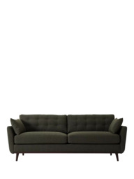 Swyft Model 10 Large 3 Seater Sofa, Dark Leg - thumbnail 1