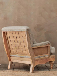 Nkuku Abe Linen Armchair - thumbnail 4