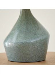 west elm Asymmetry Ceramic Table Lamp, Green Jade - thumbnail 6