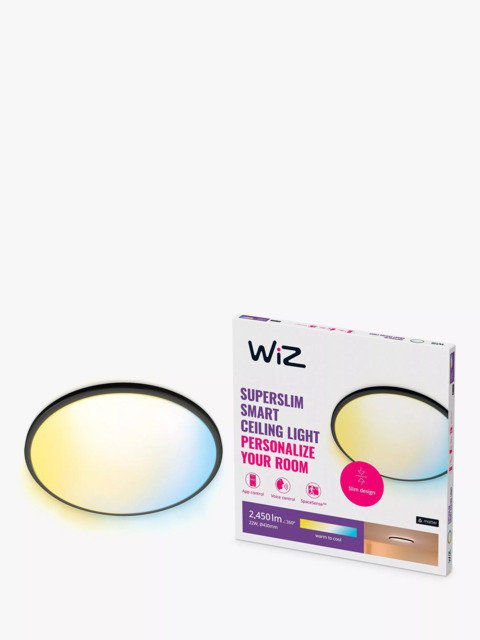 WiZ Smart LED SuperSlim Tunable White Ceiling Light - image 1