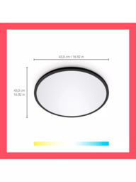 WiZ Smart LED SuperSlim Tunable White Ceiling Light - thumbnail 2