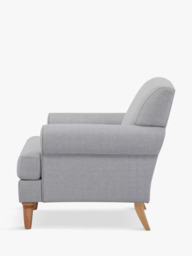 John Lewis ANYDAY Scroll II Armchair, Light Leg - thumbnail 3