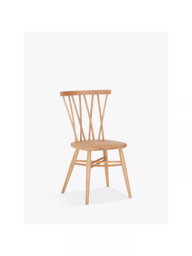 ercol for John Lewis Shalstone Dining Chair, Oak - thumbnail 1