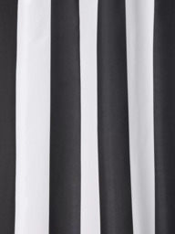 John Lewis Vertical Stripe Recycled Polyester Shower Curtain - thumbnail 3