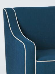 John Lewis Marlow Large 3 Seater Sofa, Dark Leg - thumbnail 4
