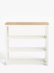 John Lewis Modern Country 4 Tier Shoe Rack - thumbnail 4