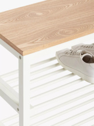 John Lewis Modern Country 4 Tier Shoe Rack - thumbnail 3