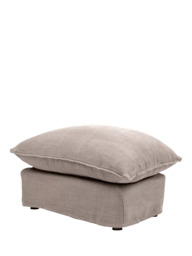 John Lewis x Sophie Conran Cocobella Footstool, Light Leg - thumbnail 3
