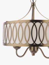 Laura Ashley Allerford Pendant Ceiling Light, Satin Bronze - thumbnail 6