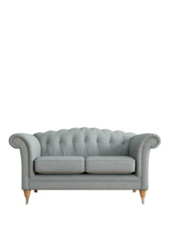 Laura Ashley Gloucester Small 2 Seater Sofa, Oak Leg - thumbnail 3