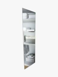 John Lewis Newlyn Wardrobe Door Full-Length Mirror, 173 x 36cm - thumbnail 1