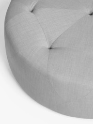 John Lewis Button Footstool, Large - thumbnail 3
