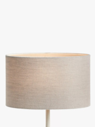 John Lewis Sophia Pure Linen Oval Lampshade - thumbnail 2
