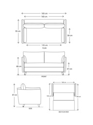 Swyft Model 08 2.5 Seater Sofa Bed - thumbnail 2