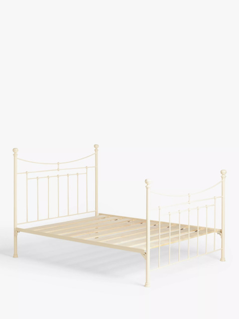 Wrought Iron And Brass Bed Co. Lily Iron Bed Frame, King Size - image 1