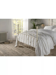 Wrought Iron And Brass Bed Co. Lily Iron Bed Frame, King Size - thumbnail 5