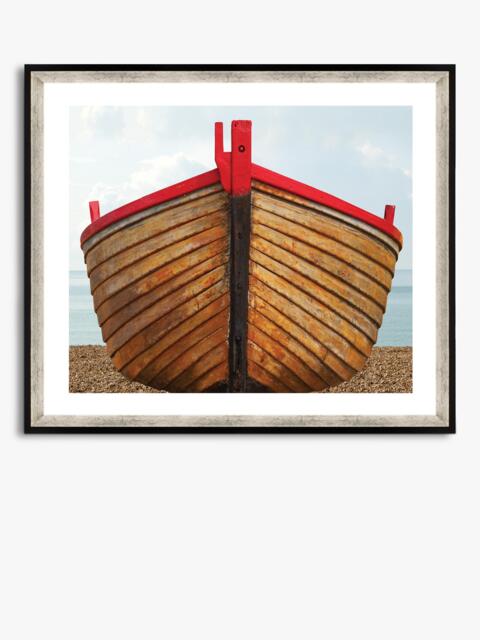 Brookpace Lascelles 'Fishing Boat' Framed Print, 76 x 66cm, Natural - image 1
