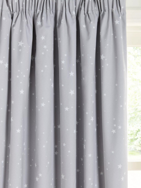 John Lewis Stardust Pencil Pleat Blackout Children's Curtains - image 1