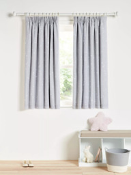 John Lewis Stardust Pencil Pleat Blackout Children's Curtains - thumbnail 4
