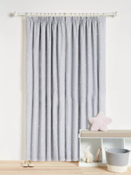 John Lewis Stardust Pencil Pleat Blackout Children's Curtains - thumbnail 3