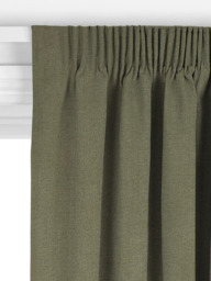 John Lewis Recycled Linen Made to Measure Curtains or Roman Blind, Avocado - thumbnail 3