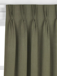 John Lewis Recycled Linen Made to Measure Curtains or Roman Blind, Avocado - thumbnail 6