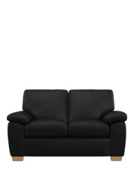 John Lewis Camden Small 2 Seater Leather Sofa, Light Leg - thumbnail 5