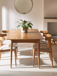 John Lewis Wycombe 6-8 seater Extending Dining Table, Cherrywood - thumbnail 2