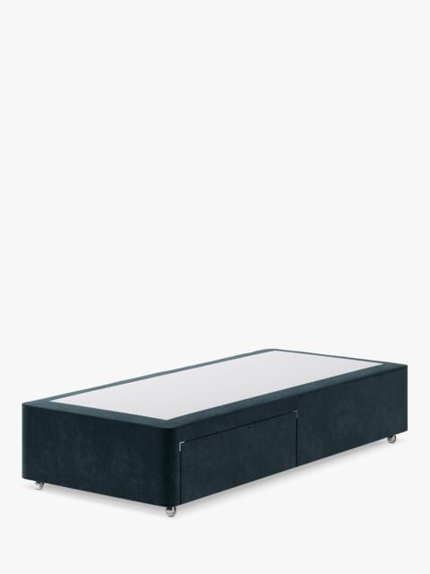 Hypnos Non-Sprung Upholstered 2 Drawer Divan Base, Single - image 1