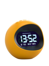 Newgate Clocks Centre of the Earth LCD Digital Alarm Clock, Yellow - thumbnail 2