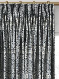 William Morris At Home Brother Rabbit Woven Made to Measure Curtains or Roman Blind, River - thumbnail 2
