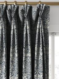William Morris At Home Brother Rabbit Woven Made to Measure Curtains or Roman Blind, River - thumbnail 6