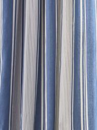 Laura Ashley Tiverton Pair Lined Eyelet Curtains, Denim - thumbnail 3