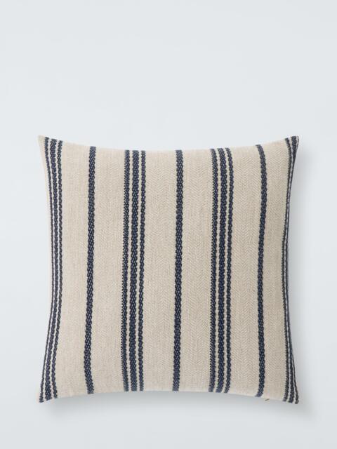 John Lewis Azzaro Raya Stripe Cushion, Natural - image 1