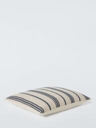 John Lewis Azzaro Raya Stripe Cushion, Natural - thumbnail 4