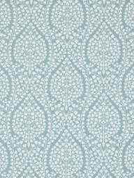 John Lewis Vivianna Made to Measure Curtains or Roman Blind, Blue - thumbnail 1