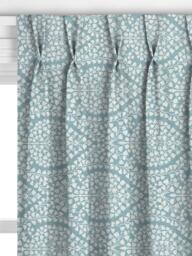 John Lewis Vivianna Made to Measure Curtains or Roman Blind, Blue - thumbnail 4
