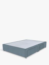 John Lewis Non-Sprung Upholstered Continental 2+2 Drawer Divan Base, Double