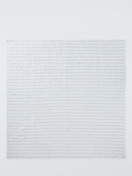 John Lewis Striped Cotton Quilt, Blue - thumbnail 2