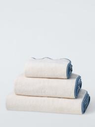 John Lewis Scallop Edge Towels