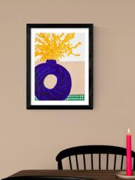 EAST END PRINTS Lucy Muss 'Mimosa Forever' Framed Print, 43.4 x 33.4cm - thumbnail 2